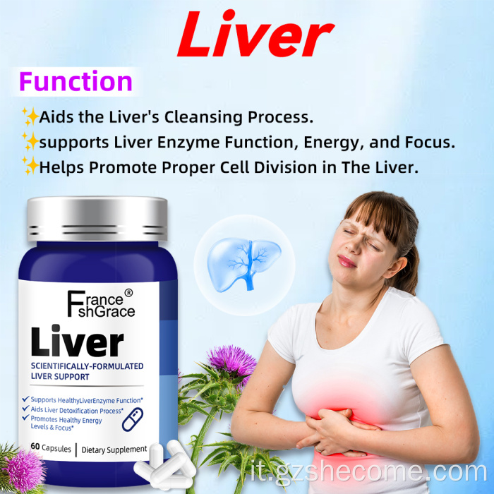 Shecome Liver Capsule Supporto per la salute del fegato